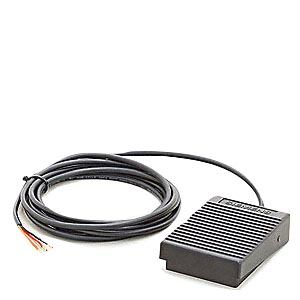 Lábkapcsoló 1-v 5A/AC15/230V BE vagy KI-parancs 1-fokozat műanyag fekete IP65 3SE SIEMENS