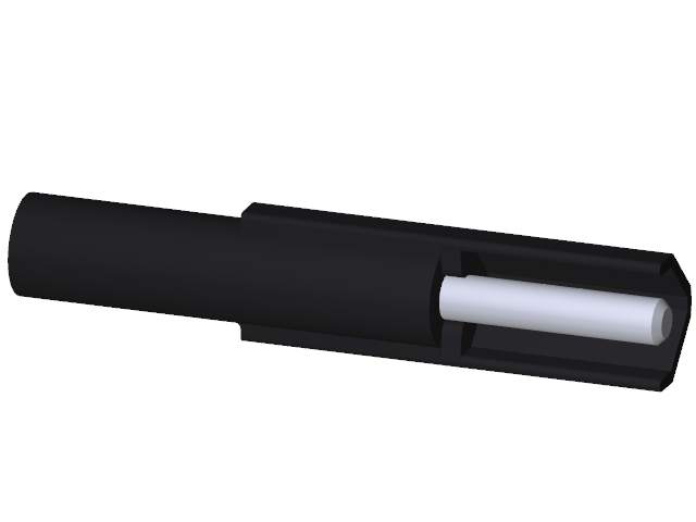 Handle coupler for residual current miniature circuit breaker D=70 mm for mounting additional components (1 set=5 units in poly bag) - Image 3