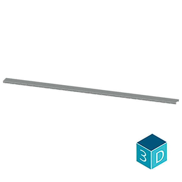 ALPHA blanking strip length 1000 mm - Image 3