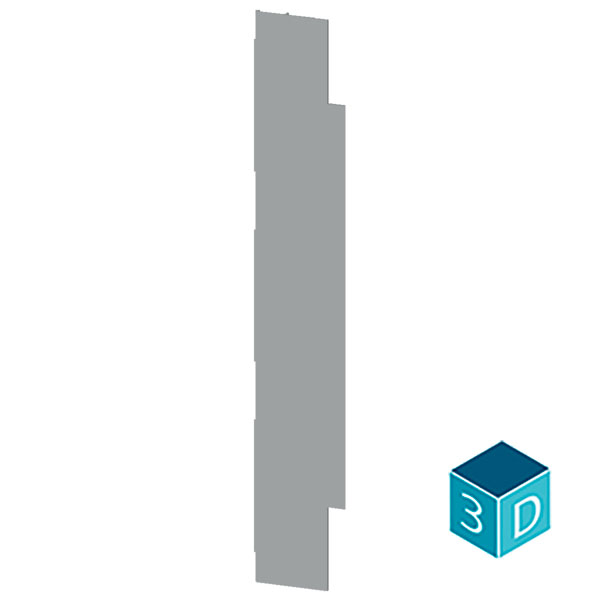 ALPHA 160 DIN partition plastic vertical - Image 3