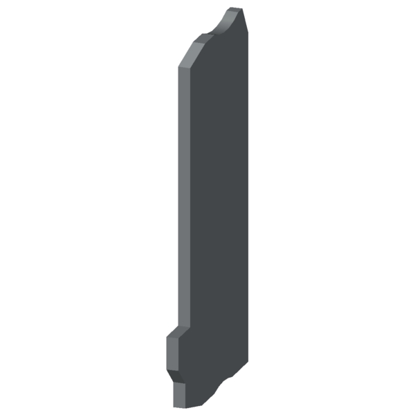 Cover for through-type term. with screw/spring-loaded term. 3 clamping points - Image 2
