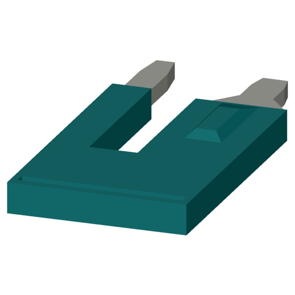 Reducing comb to connect spring-loaded terminals 16 mm² to spring-l. term. 2.5 mm² or 4 mm² - Image 2