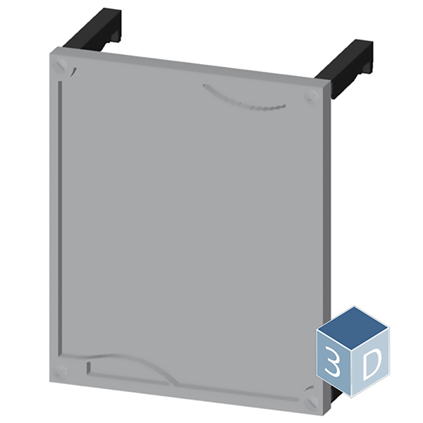 ALPHA 160 DIN assembly kit mounting plate section cover closed H = 300 mm - Image 3