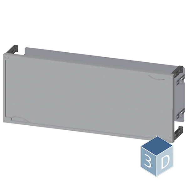 ALPHA 400/630/1250 DIN assembly kit mounting plate section cover closed H = 300 mm - Image 3