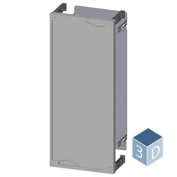 ALPHA 400/630/1250 DIN assembly kit mounting plate section cover closed H = 600 mm - Image 3
