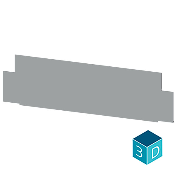 ALPHA 160 DIN partition plastic horizontal - Image 3