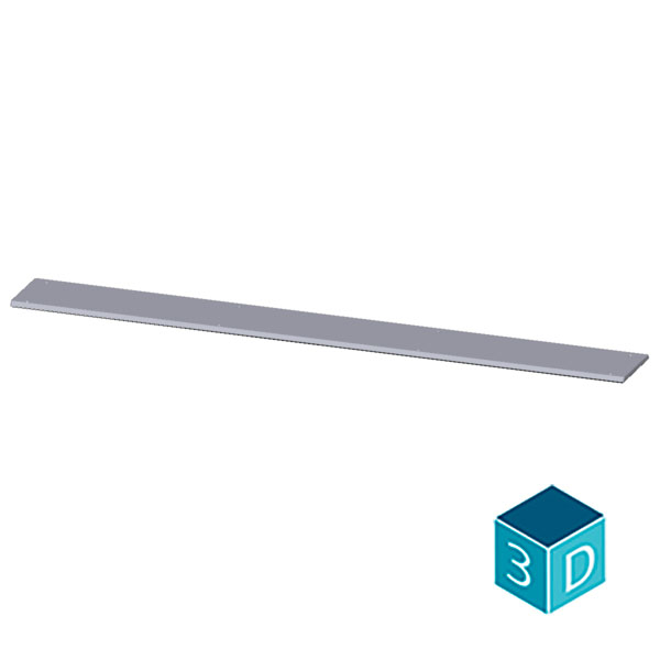 ALPHA 630 DIN side panels for cabinet depth 250 mm and 320 mm 2 units (1x right - Image 3