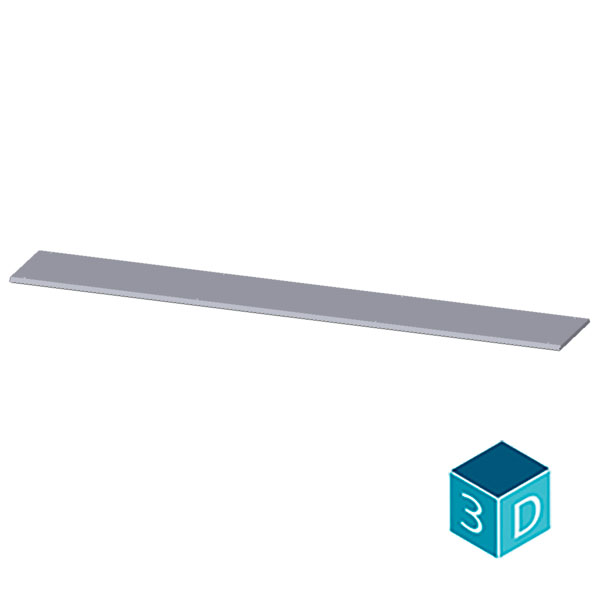 ALPHA 1250 DIN side panels for cabinet depth 400 mm 2 units (1x right - Image 3