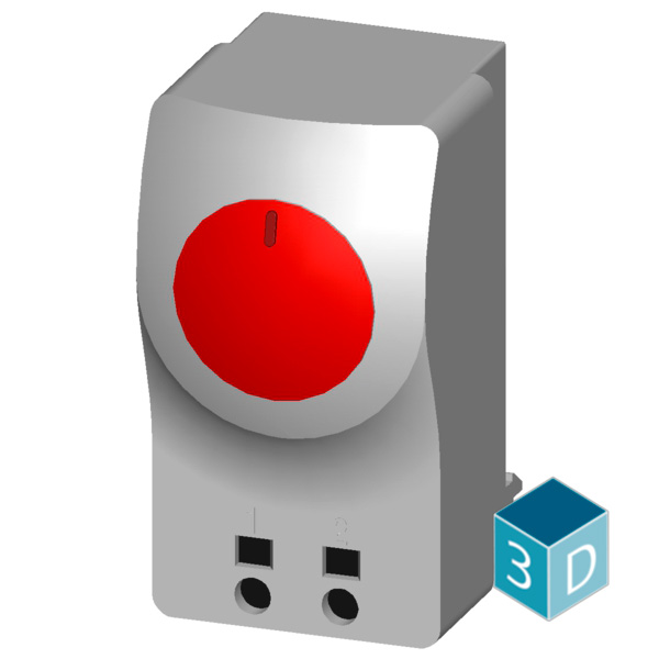 small compact thermostat NC (heating) +32 bis +140 °F - Image 3
