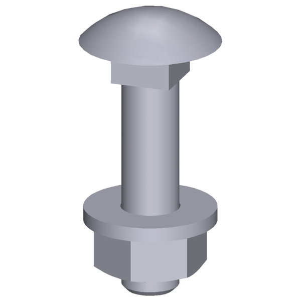 Screw set truss-head screw M10 x 45 - Image 2