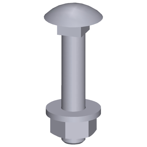 Screw set truss-head screw M10 x 55 - Image 2