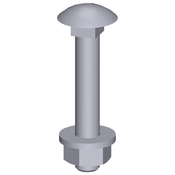 Screw set truss-head screw M10 x 65 - Image 2