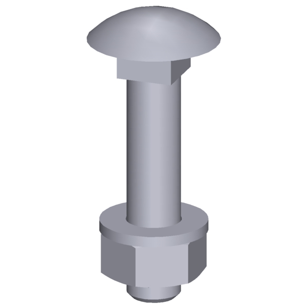 Screw set truss-head screw M10 x 50 - Image 2