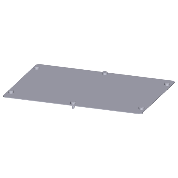 Aluminum insert 3 mm D: 400 mm W: 400 mm - Image 2