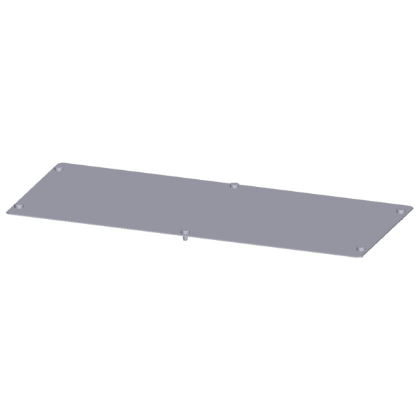 Aluminum insert 3 mm D: 400 mm W: 600 mm - Image 2