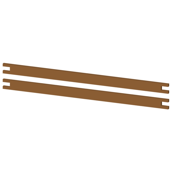 Busbar PE 2 x 20 x 5 mm - Image 2