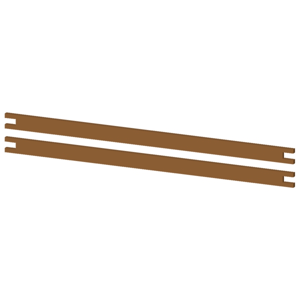 Busbar PE 2 x 20 x 5 mm - Image 2