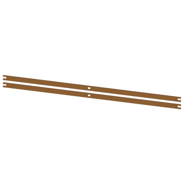 Busbar PE 2 x 20 x 5 mm - Image 2