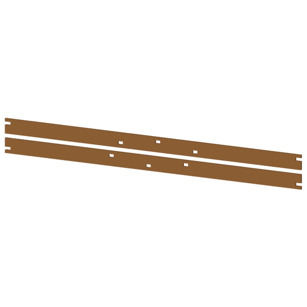 Busbar PE 2 x 40 x 5 mm - Image 2