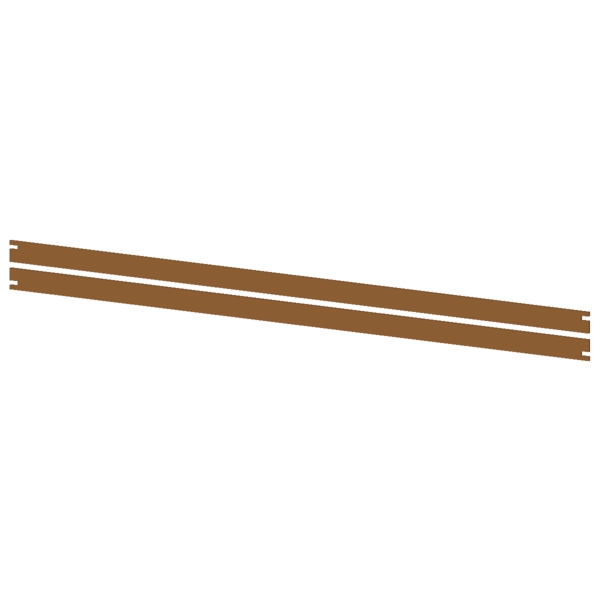 Busbar PE 2 x 40 x 5 mm - Image 2