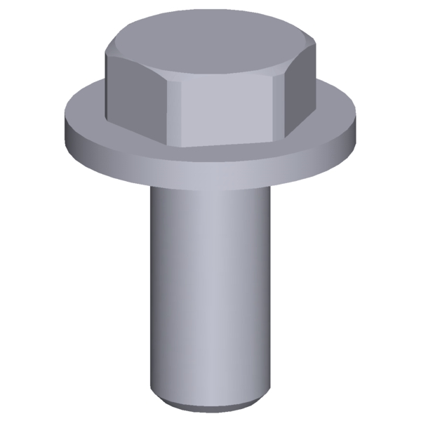 Screw set hexagon bolt M12 x 30 - Image 2