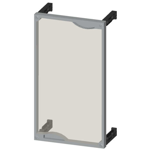 Section cover with inspection window W: 250 mm H: 450 mm - Image 2