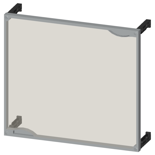Section cover with inspection window W: 500 mm H: 450 mm - Image 2