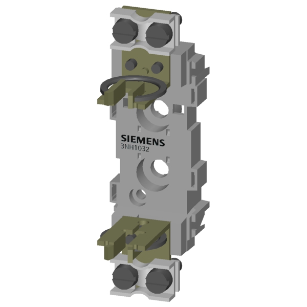 HRC fuse base plastic Sz. 00 1-pole 160A 690V clamp connection 6 x 70 mm2 - Image 3