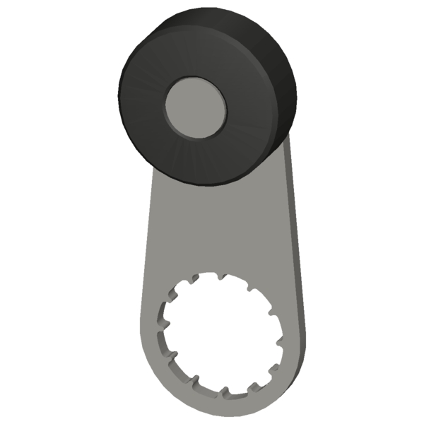 twist lever for position switch 3SE51/52 Metal lever - Image 3