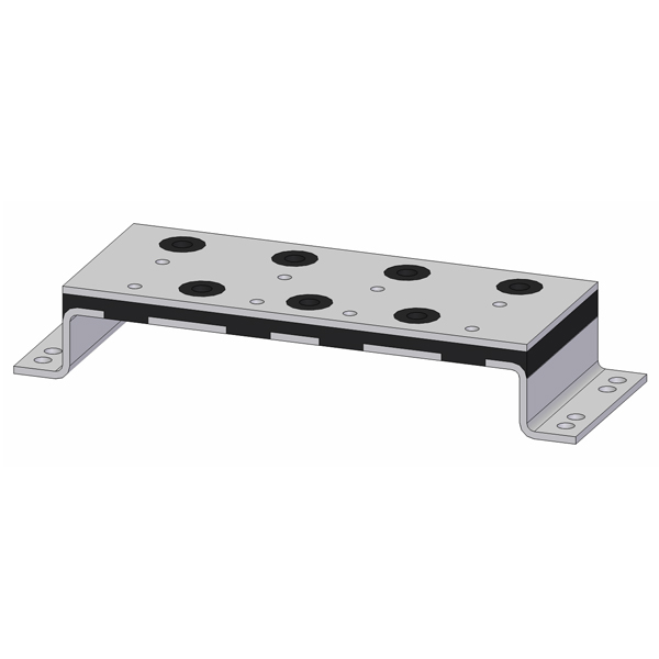 SIDOOR rubber-bonded metal mounting rubber-bonded metal - Image 3