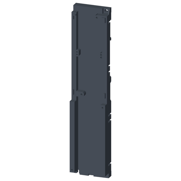 busbar adapter Size S3 for mechanical mounting of circuit breaker and contactor Can be snapped onto standard mounting rail or for screw mounting (individual unit packaging) - Image 3