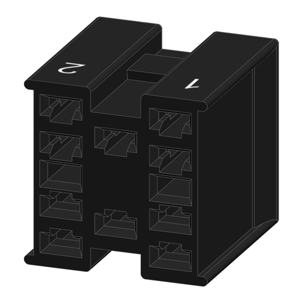 Complete connector for connecting contact blocks and lampholder - Image 3