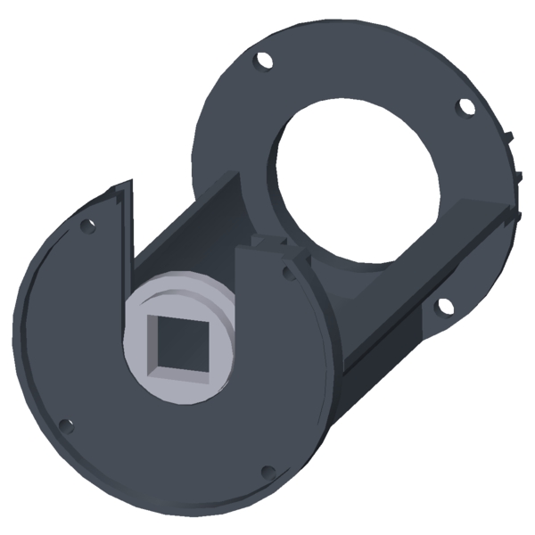 Shaft support for door-coupling rotary operating mechanism for harsh conditions Size S00...S3 - Image 3
