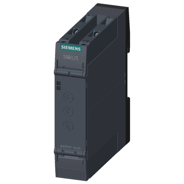 analog monitoring relay voltage monitoring from 20 to 275 V AC/DC overshoot and undershoot with internal power supply 24 to 240 V DC and AC 50 to 60 Hz ON delay and tripping delay 0.1 .. 30 s 1 changeover contact screw terminal - Image 4