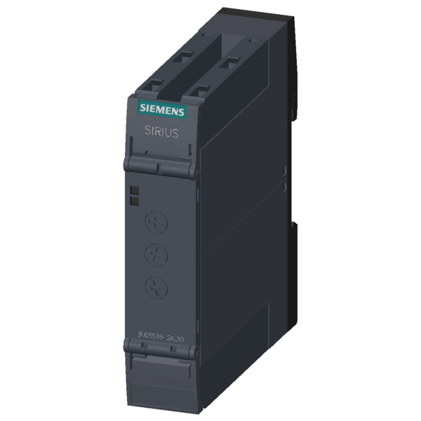 analog monitoring relay voltage monitoring from 20 to 275 V AC/DC overshoot and undershoot with internal power supply 24 to 240 V DC and AC 50 to 60 Hz ON delay and tripping delay 0.1 .. 30 s 1 changeover contact spring-loaded terminal - Image 4