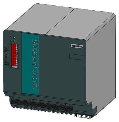 SITOP UPS500S maintenance-free uninterruptible power supply with USB interface basic device 2.5 kWs input: 24 V DC output: 24 V DC/15 A degree of protection IP20 - Image 3