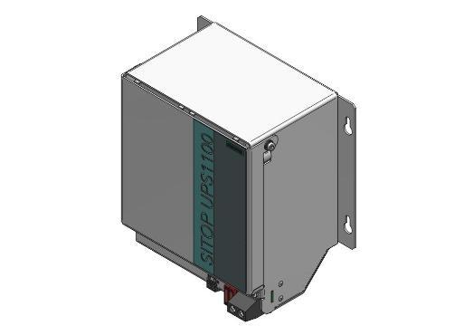 SITOP UPS1100 battery module with maintenance- free sealed lead-acid batteries for SITOP DC UPS modules 24 V DC 7 Ah - Image 3