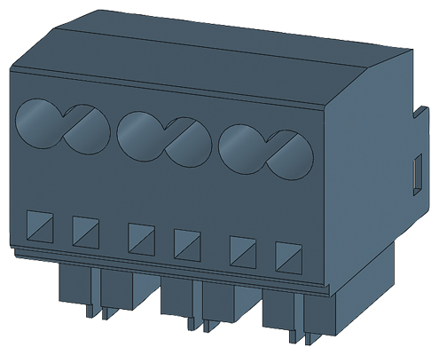 Main circuit terminals Inclusion and connection Main circuit: Spring-type terminal - Image 3