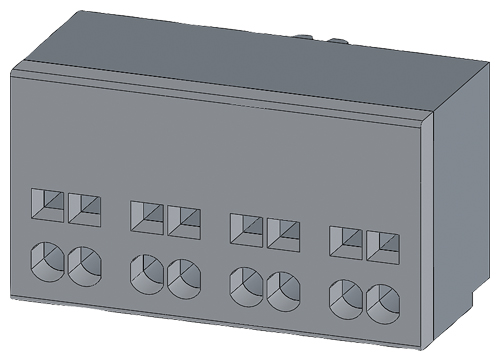 Auxiliary switch 2 NC contacts Connection control circuit: Spring-type terminal - Image 3