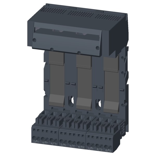 Triple extension block Connection main circuit: Spring-type terminal 3 slots for compact load feeders - Image 4