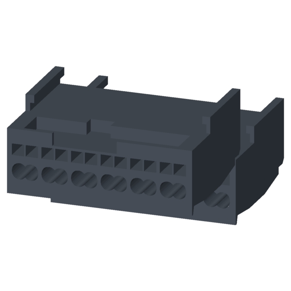 Control circuit terminal 3RA61 spring-type connection system 2 terminals per pack - Image 4