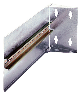 Angle de montage SITOP power 90 degrés, avec rail standard 35x15 mm pour alimentations jusqu'à 280 mm de largeur