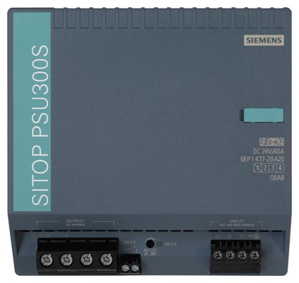 Alimentation SITOP PSU300S, 3-phasée DC 24 V/40 A