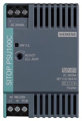 Alimentation SITOP PSU100C, 1-phasée DC 24 V/4 A