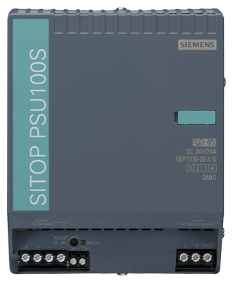 Alimentation SITOP PSU100S, 1-phasée DC 24 V/20 A