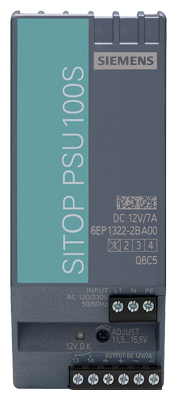 Alimentation SITOP PSU100S, 1-phasée DC 12 V/7 A