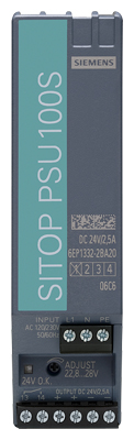 Alimentation SITOP PSU100S, 1-phasée DC 24 V/2,5 A