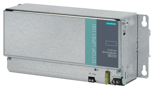 Module de batterie avec batteries au plomb pur SITOP UPS1100, DC 24 V/2,5 Ah
