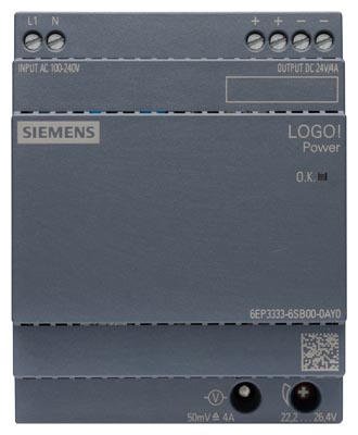 Alimentation LOGO!Power, 1-phasé DC 24 V/4 A