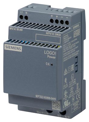 Alimentation LOGO!Power, 1-phasé DC 12 V/4,5 A